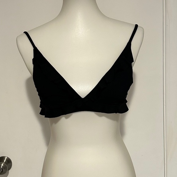 BECCA Bikini Top Black -‎ Size S. - Picture 1 of 16